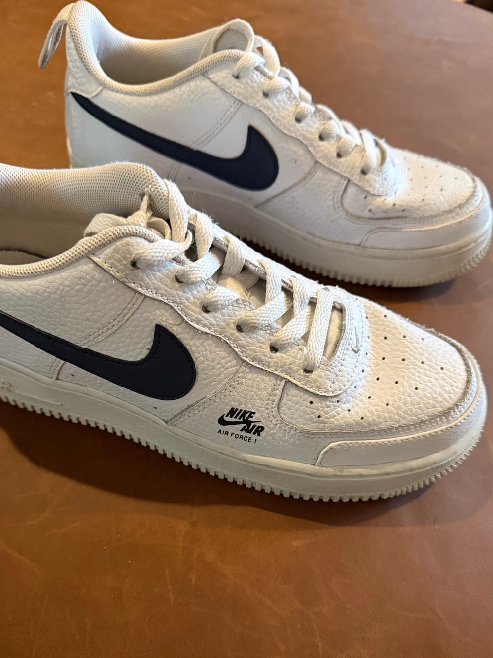 Nike white Air Force 1, size 7